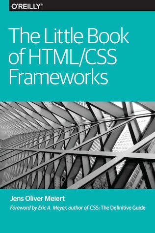 Cover: The Little Book of HTML/CSS Frameworks.