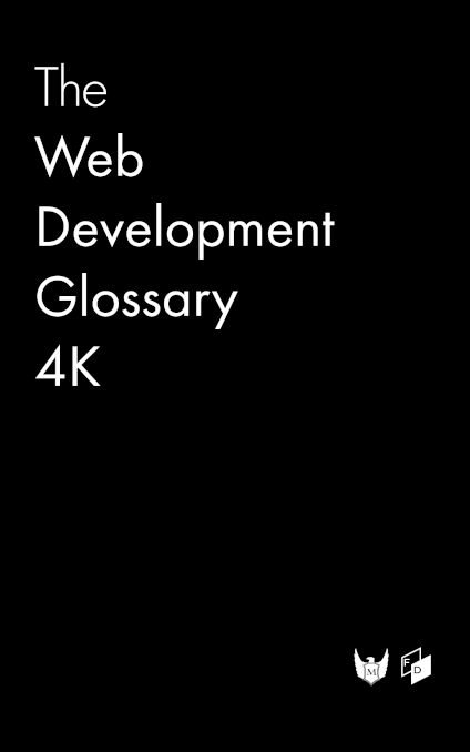 Cover: The Web Development Glossary 4K.