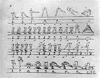 Atlas zur Grammatik der Tanzkunst, sheet 5.