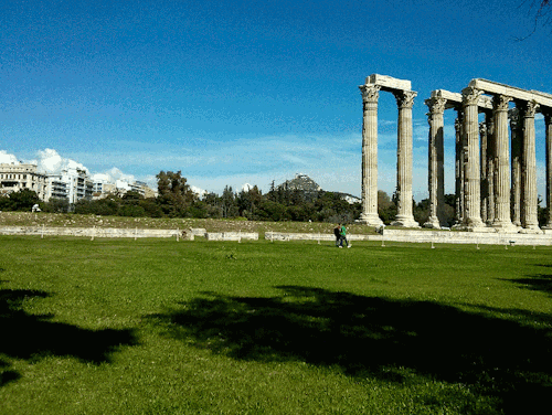 Animated Traffic in Athens.