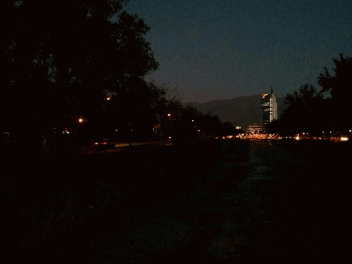 Animated Traffic in Santiago.