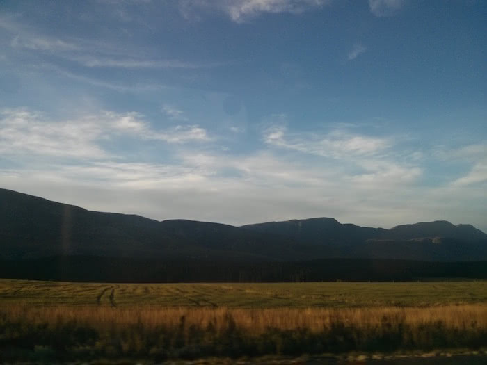 Google+: Transit through Africa.