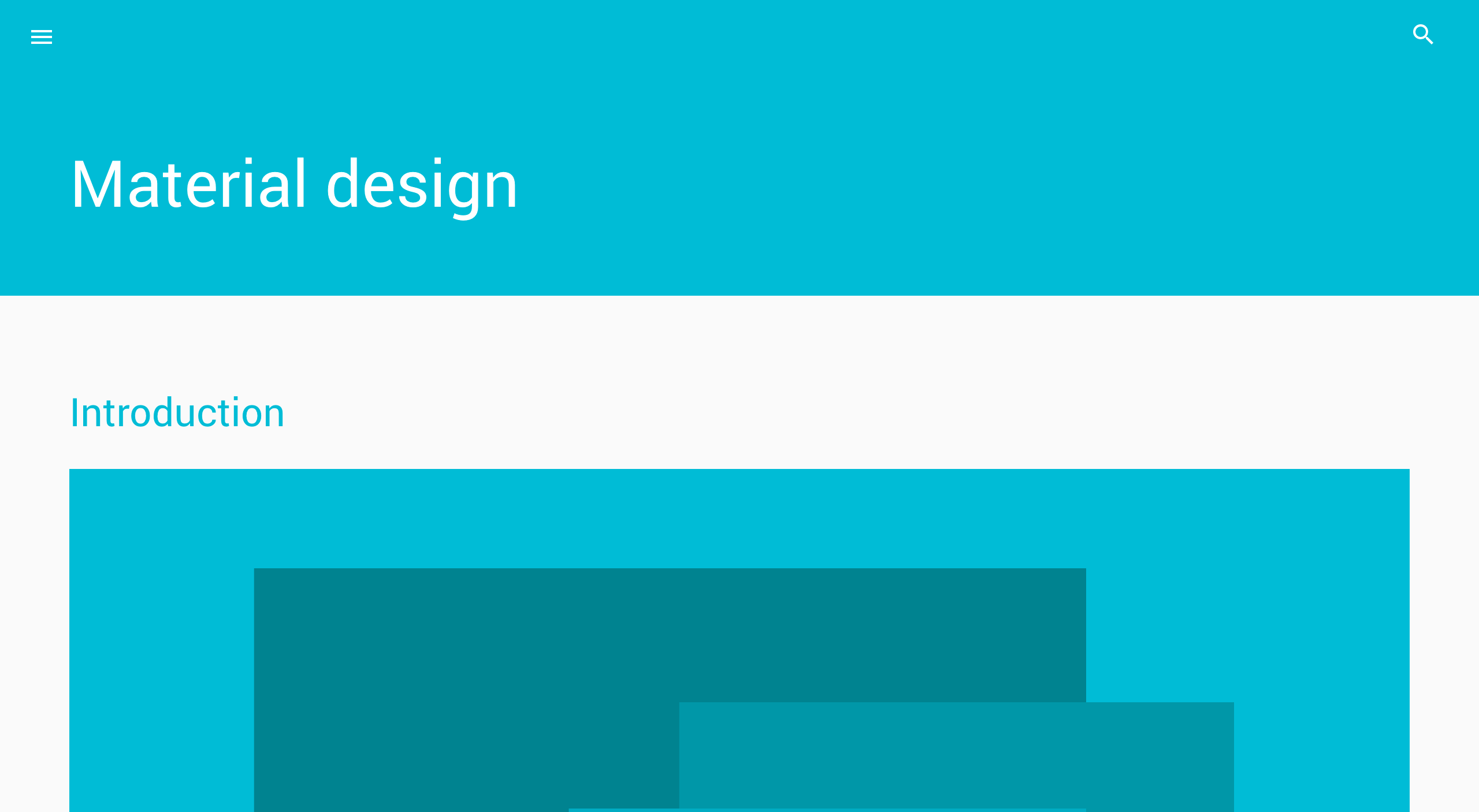 Material Design.