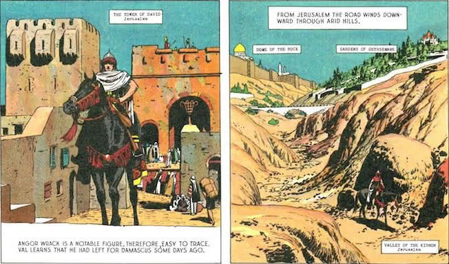 Angor Wrack is a notable figure, therefore easy to trace. Val learns that he had left for Damascus some days ago.