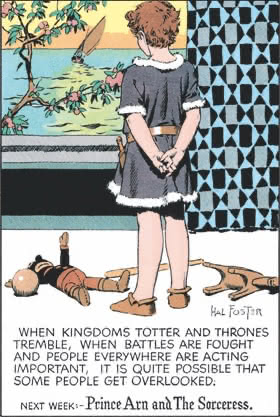When kingdoms totter and thrones tremble, when battles are fought and people everywhere are acting important, it is quite possible that some people get overlooked.