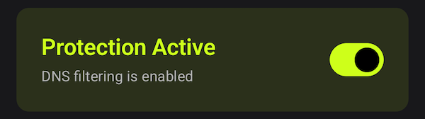 Active protection as per the AWAGAM Android app.