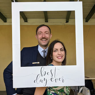 Jens und Beatriz, am 28. Mai 2022.